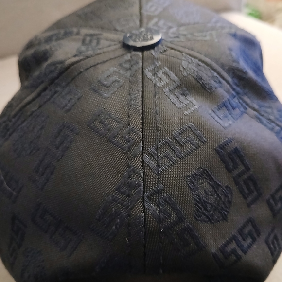 Versace Black Cap with Medusa Logo - Picture 10 of 15